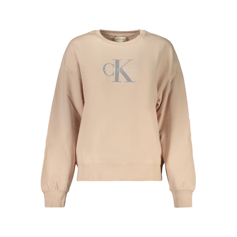 Calvin Klein Pink Cotton Women's Sweatshirt | Regal Royce