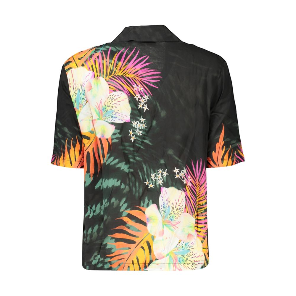 Desigual Black Viscose Womens Shirt | Regal Royce