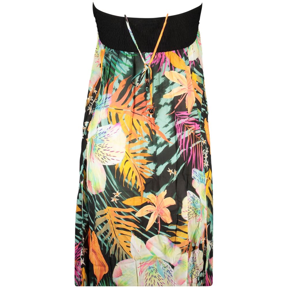 Desigual Black Viscose Women's Dress | Regal Royce