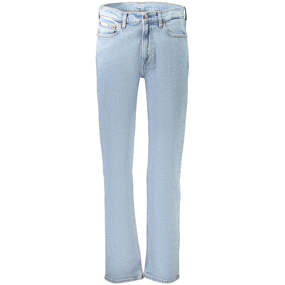 Calvin Klein Azzurro Cotton Mens Jeans | Regal Royce