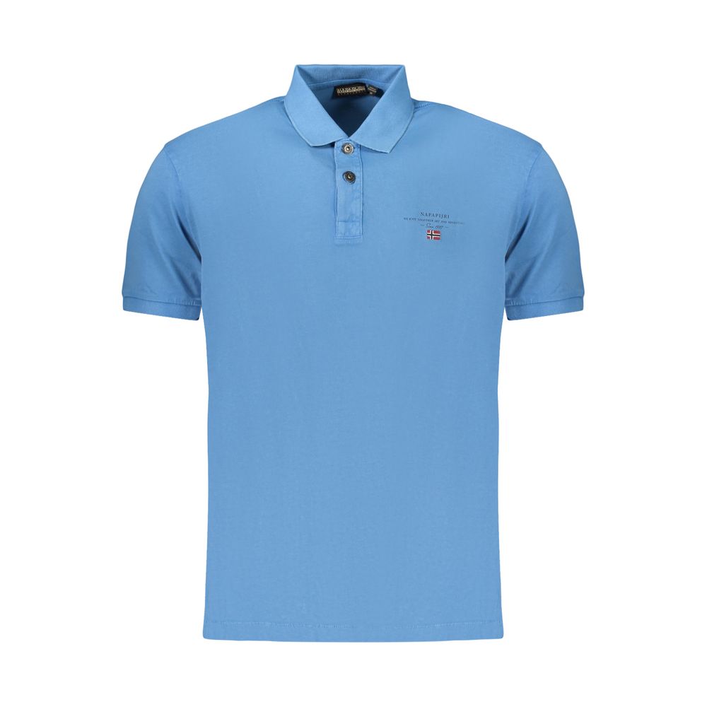 Napapijri Azzurro Cotton Men Polo | Regal Royce
