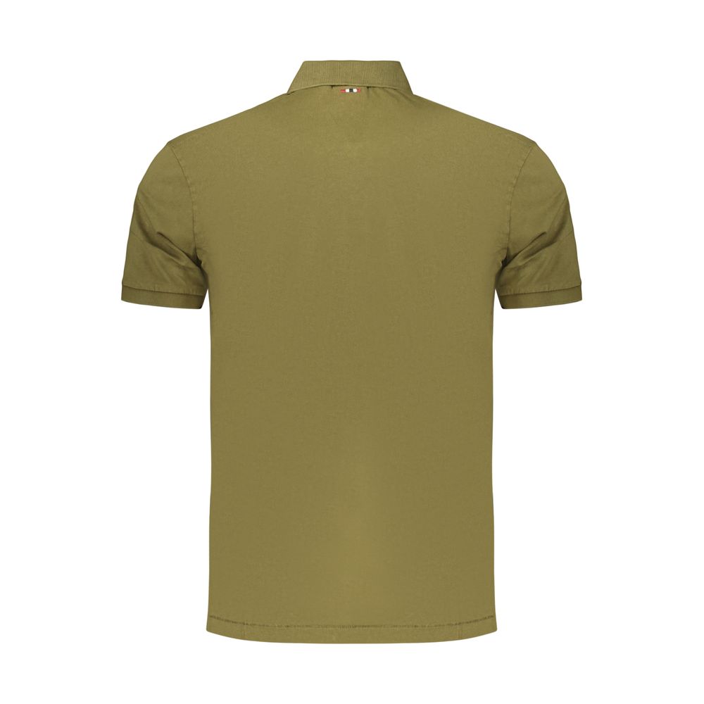 Napapijri Green Cotton Men's Polo Shirt | Regal Royce