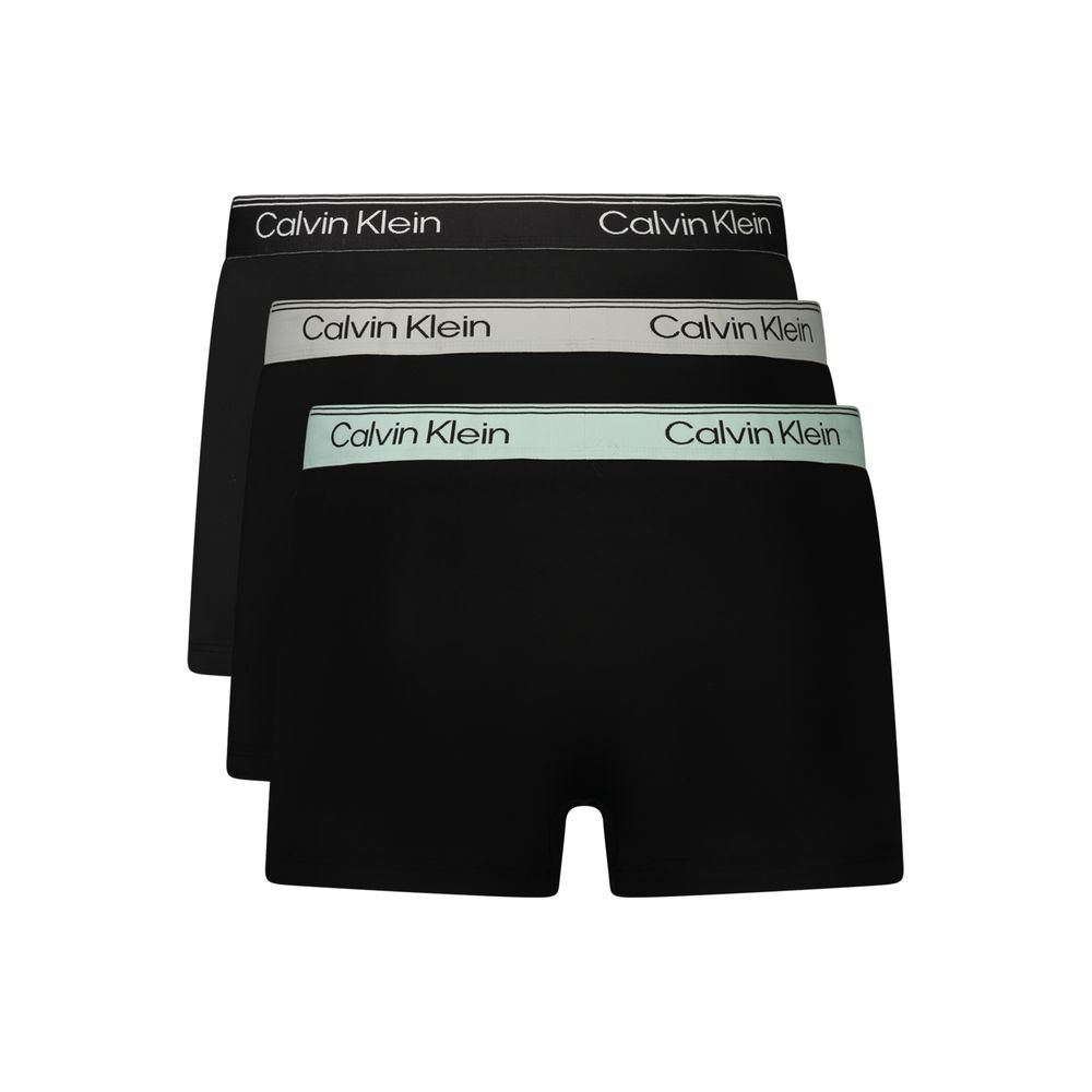 Calvin Klein Black Polyester Men's Boxer | Regal Royce