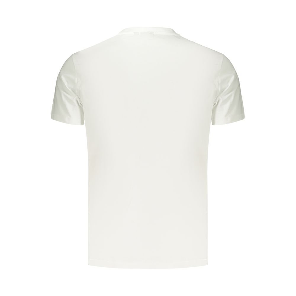 Napapijri White Cotton Men's T-Shirt | Regal Royce
