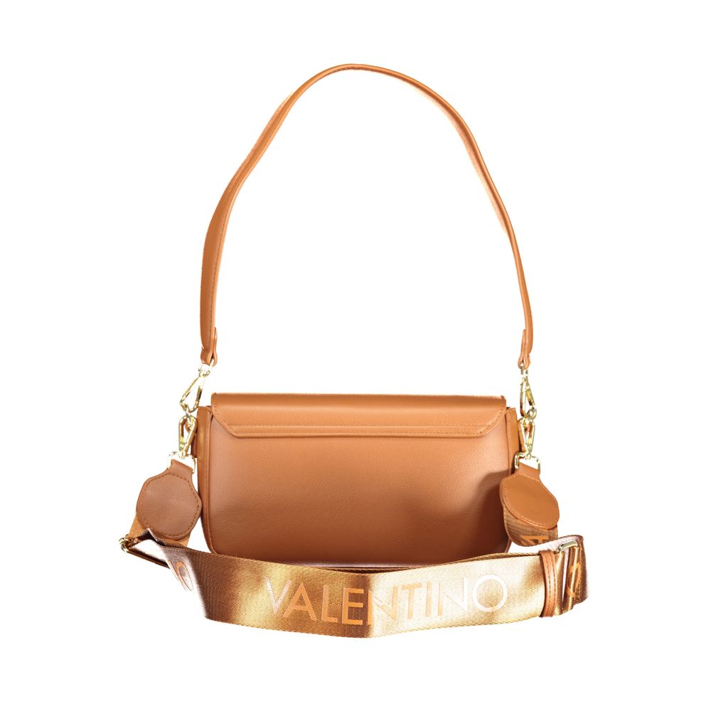 Mario Valentino Brown Polyurethane Women's Bag | Regal Royce