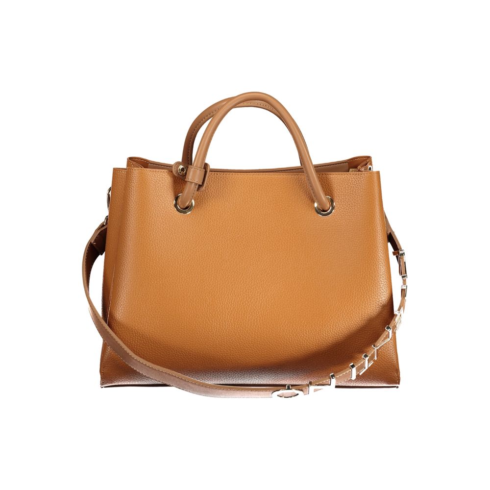 Mario Valentino Brown Polyurethane Women's Bag | Regal Royce