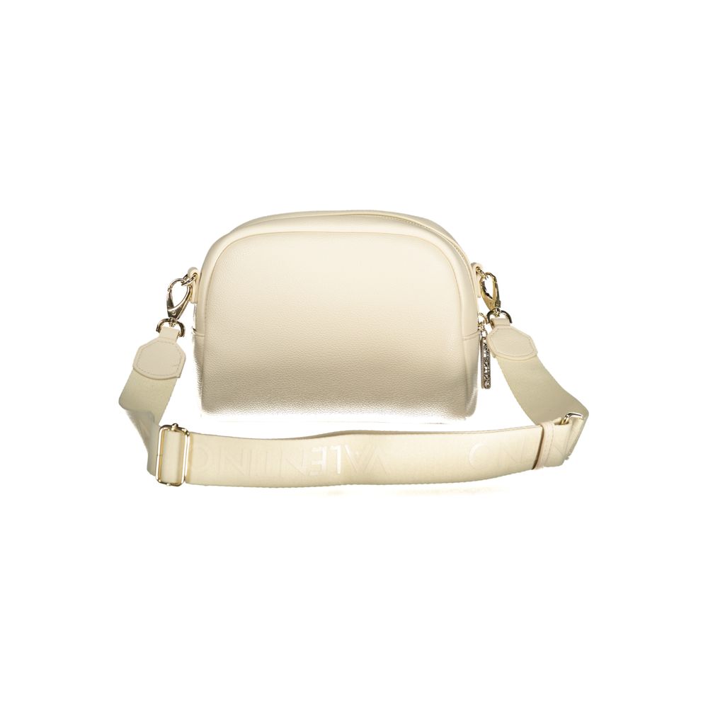 Mario Valentino Beige Polyurethane Women's Bag | Regal Royce