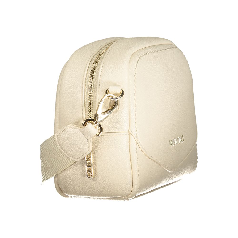 Mario Valentino Beige Polyurethane Women's Bag | Regal Royce