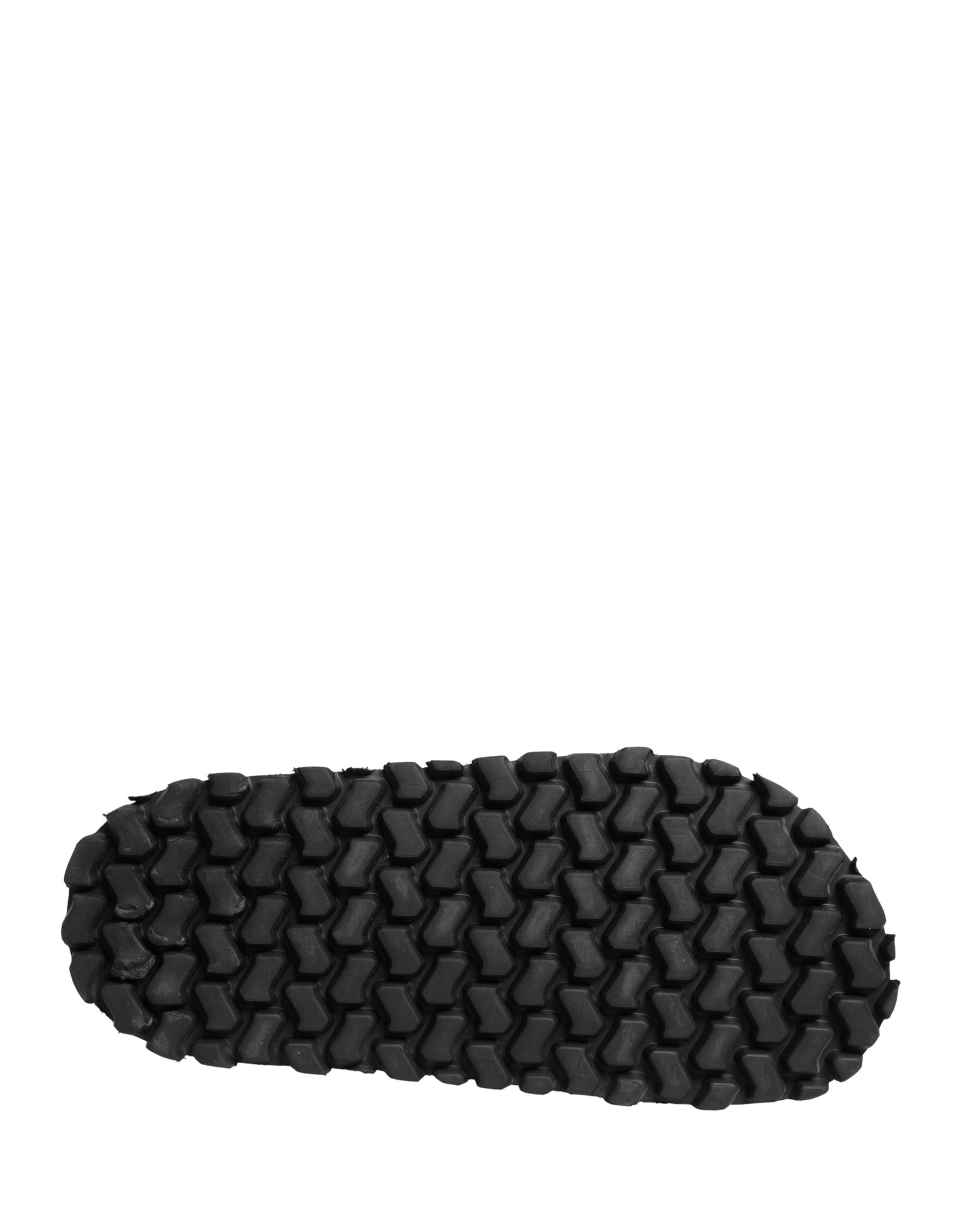 Dolce & Gabbana Black Ruching Detail Flats Men Sandals Shoes | Regal Royce