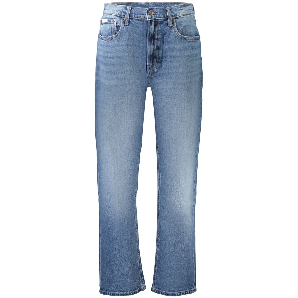 Calvin Klein Blue Cotton Women's Jeans | Regal Royce