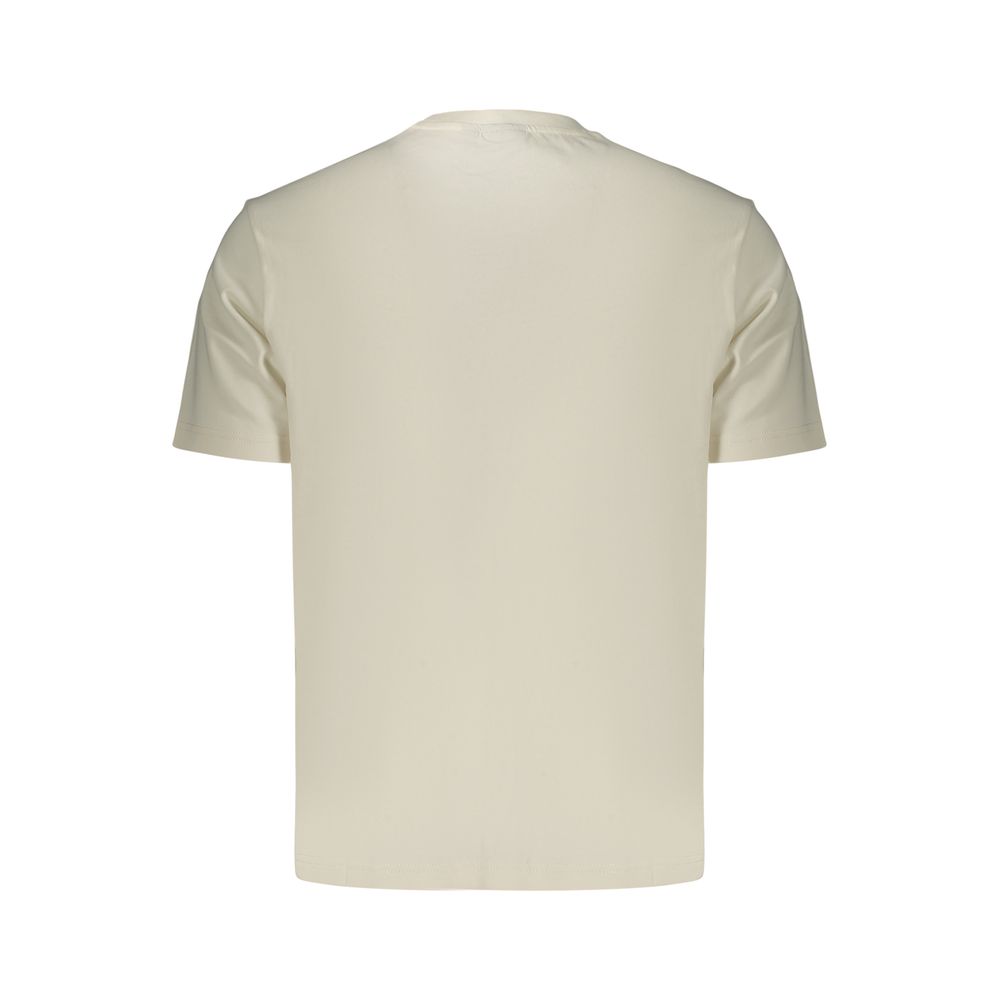 Napapijri White Cotton Men's T-Shirt | Regal Royce
