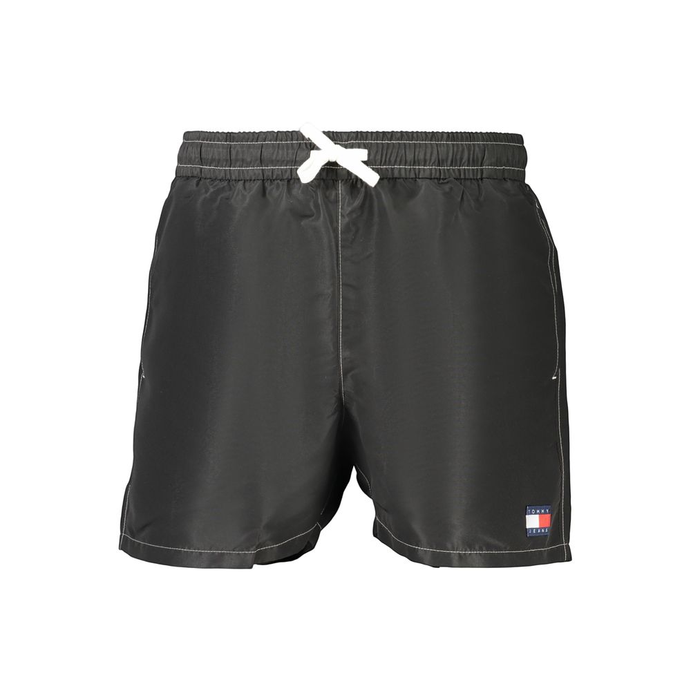 Tommy Hilfiger Black Polyester Men's Swimwear | Regal Royce