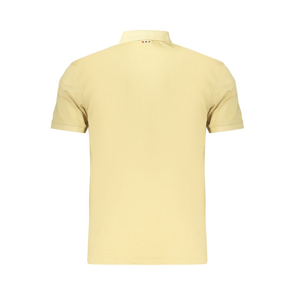 Napapijri Beige Cotton Men's Polo | Regal Royce