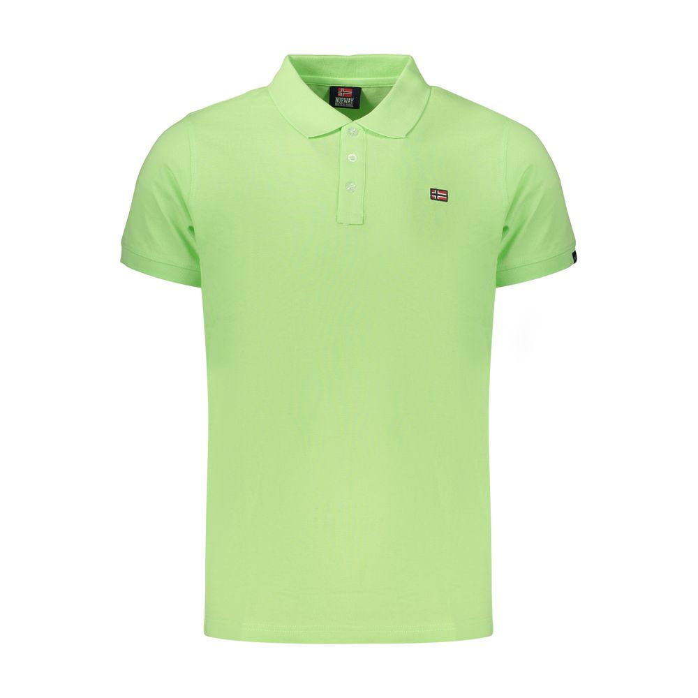 Norway 1963 Verde Cotton Men's Polo | Regal Royce