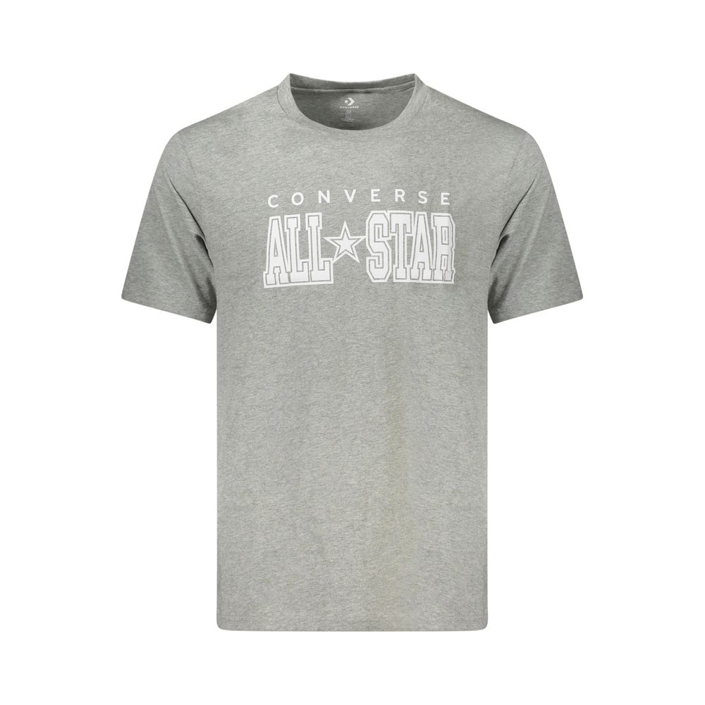 Converse Gray Cotton Men's T-Shirt | Regal Royce