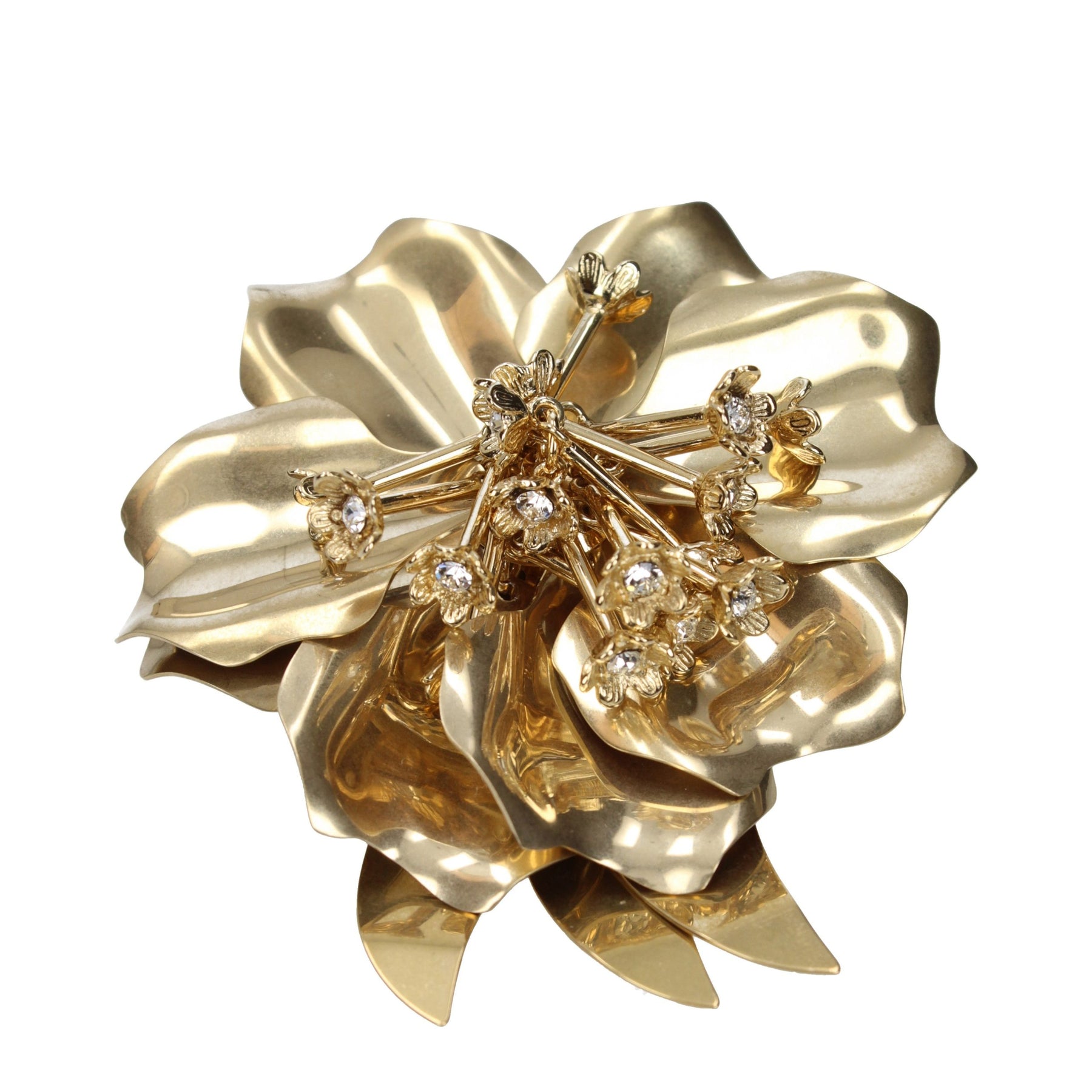 Miu Miu Gold Metal Broch | Regal Royce