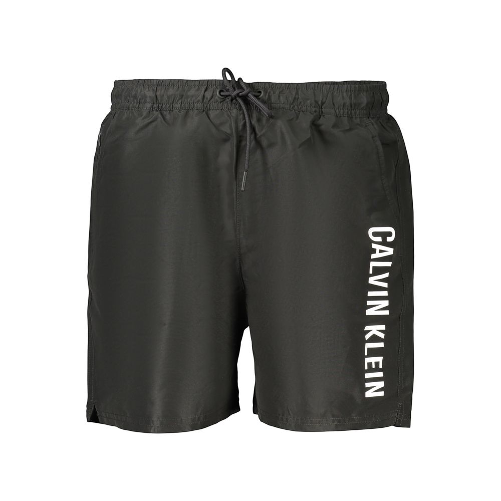Calvin Klein Black Polyester Men's Short | Regal Royce