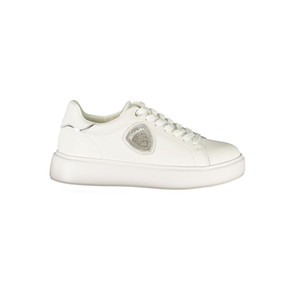 Blauer Bianco Leather Womens Sneaker | Regal Royce