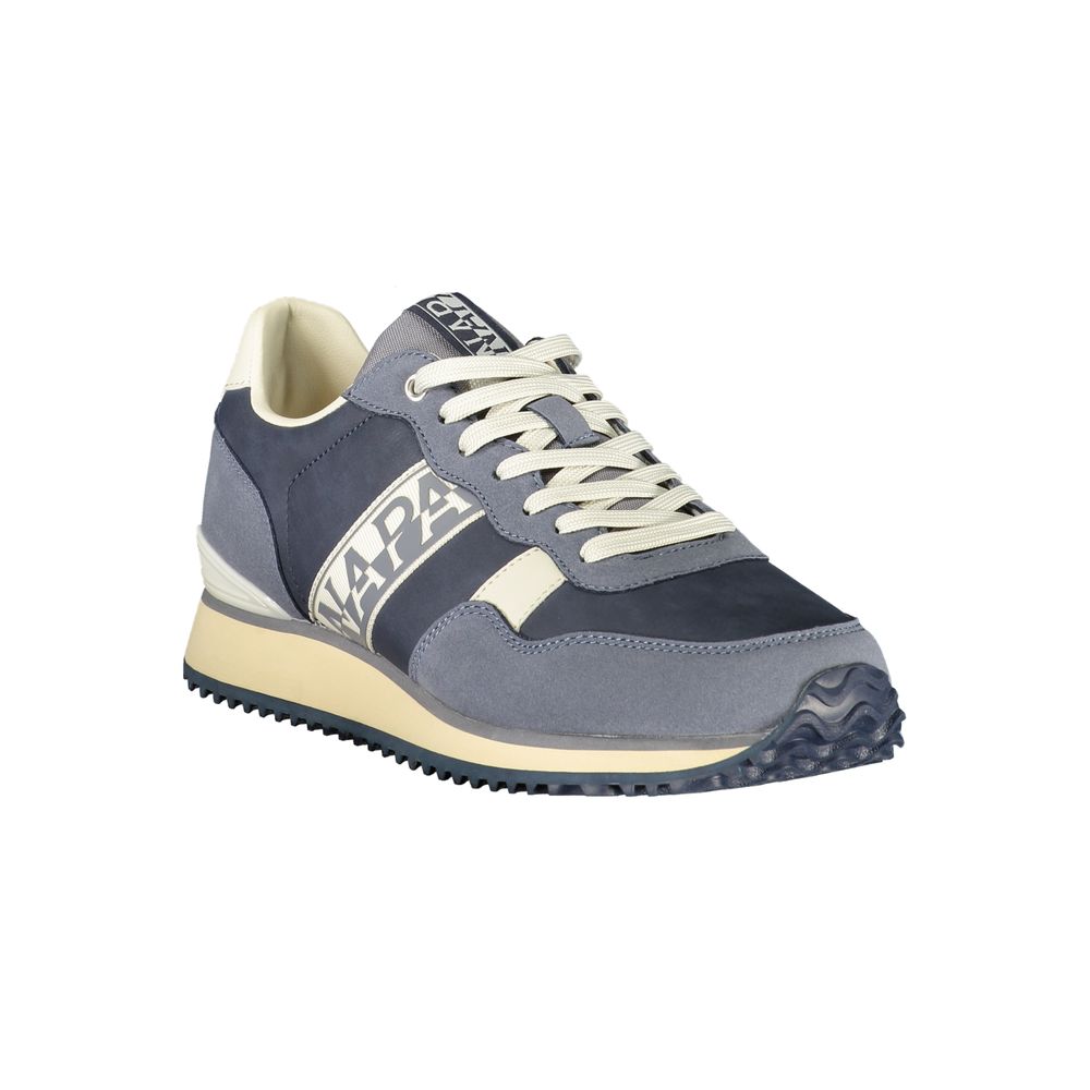 Napapijri Blue Polyurethane Men's Sneaker | Regal Royce