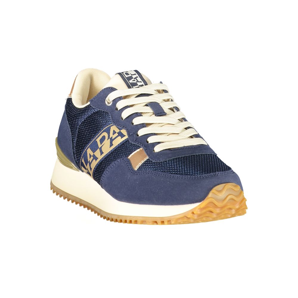 Napapijri Blue Polyester Women's Sneaker | Regal Royce