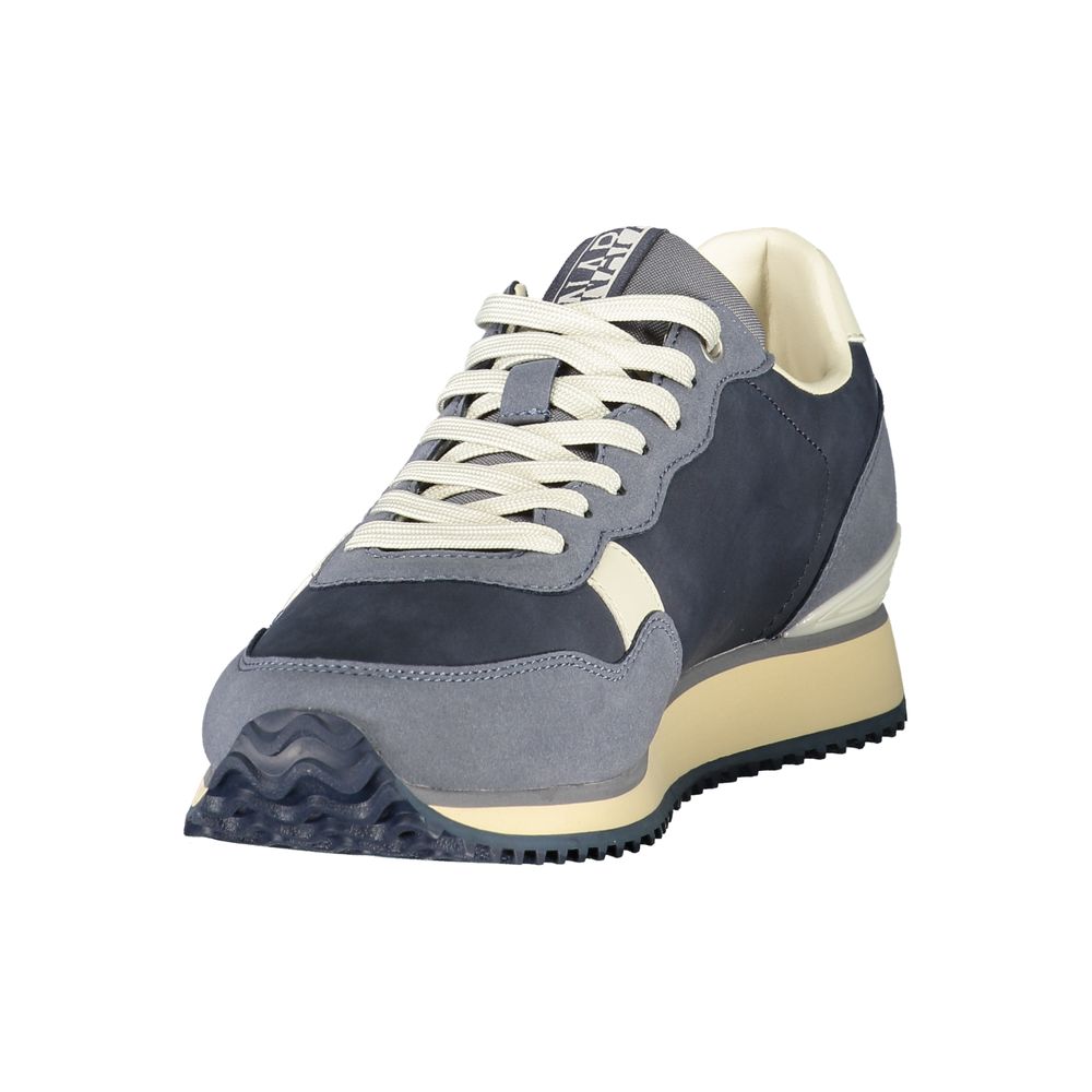 Napapijri Blue Polyurethane Men's Sneaker | Regal Royce