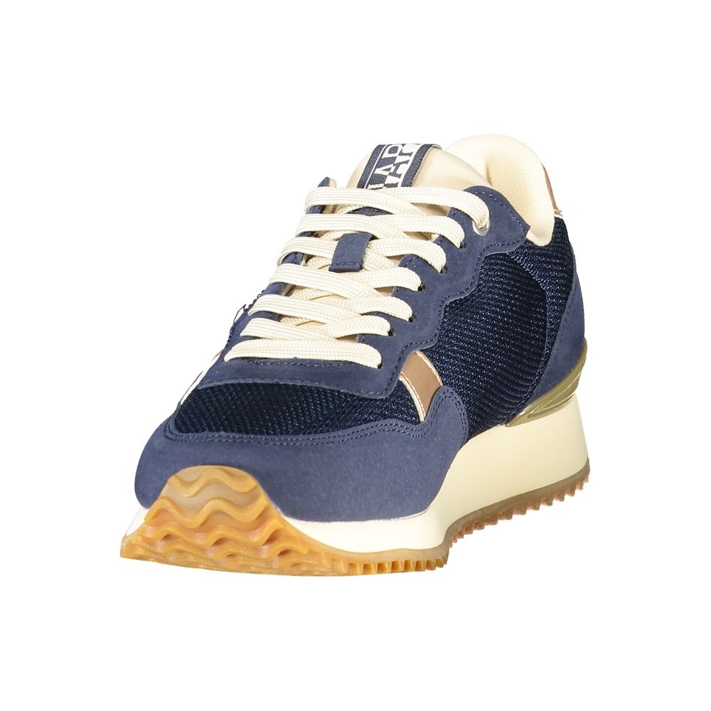 Napapijri Blue Polyester Women's Sneaker | Regal Royce
