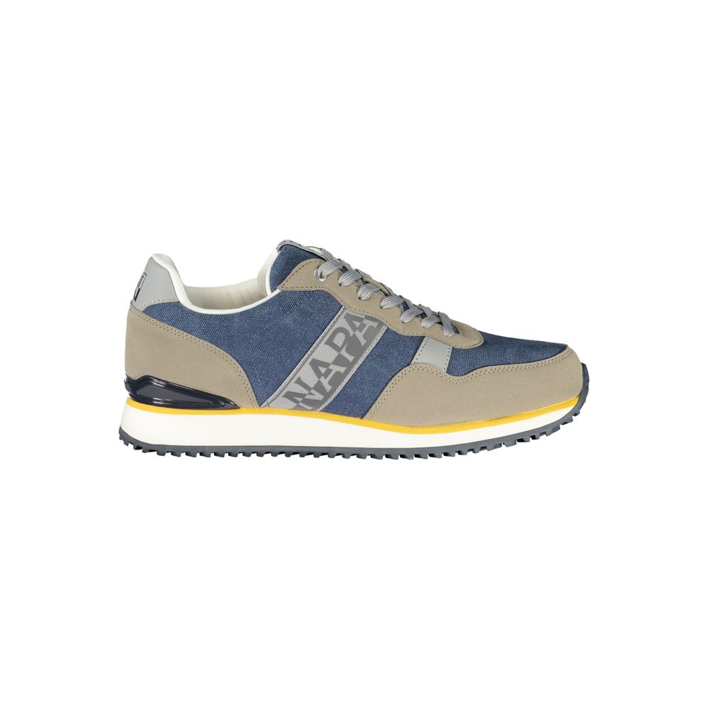 Napapijri Blue Polyester Men's Sneaker | Regal Royce