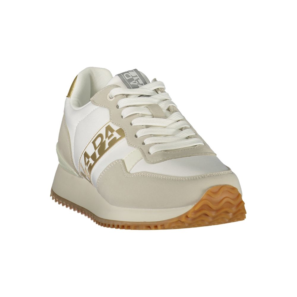 Napapijri White Polyurethane Women's Sneaker | Regal Royce