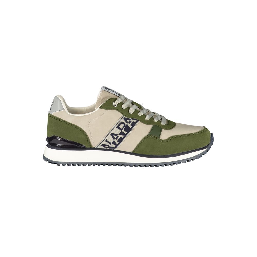 Napapijri Verde Polyurethane Men's Sneaker | Regal Royce