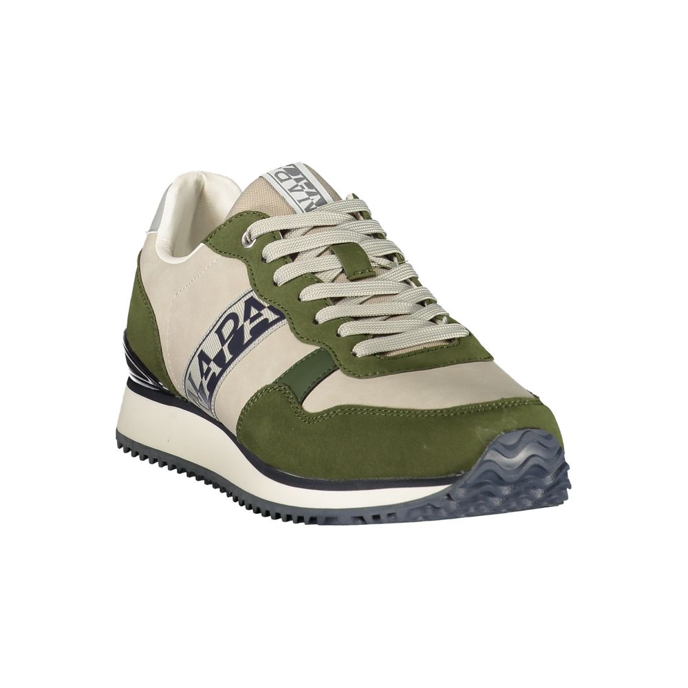 Napapijri Verde Polyurethane Men's Sneaker | Regal Royce