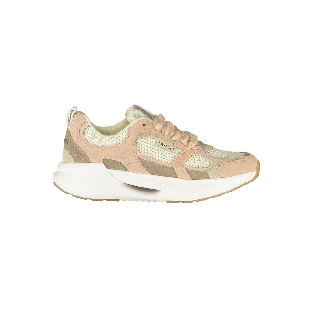 Twinset Pink Fabric Women's Sneaker | Regal Royce