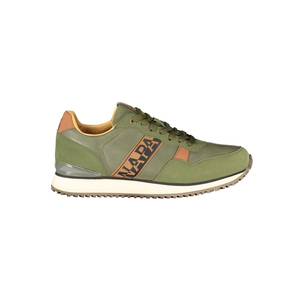Napapijri Verde Polyester Mens Sneaker | Regal Royce