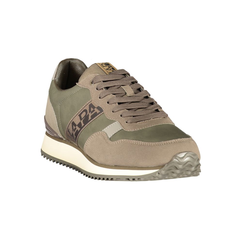 Napapijri Verde Polyurethane Uomo Sneaker | Regal Royce