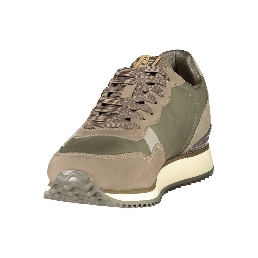 Napapijri Verde Polyurethane Uomo Sneaker | Regal Royce
