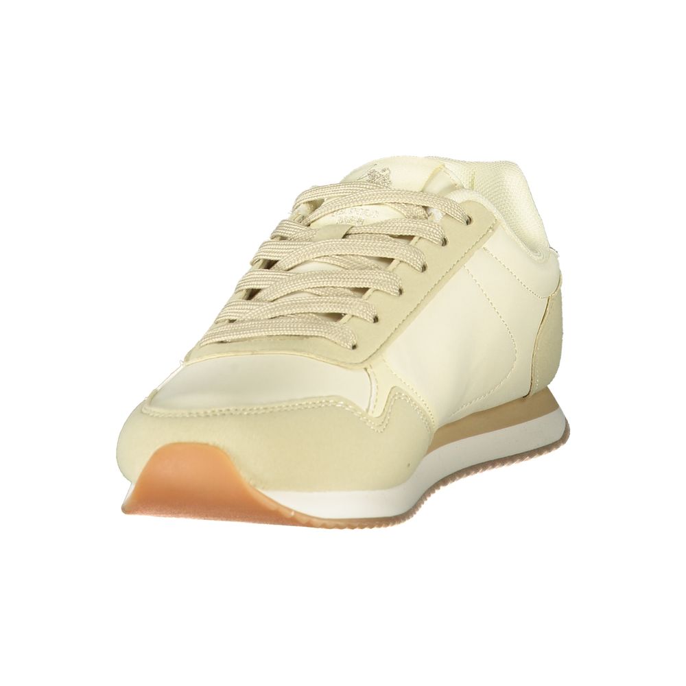 U.S. POLO ASSN. Beige Polyurethane Women's Sneaker | Regal Royce