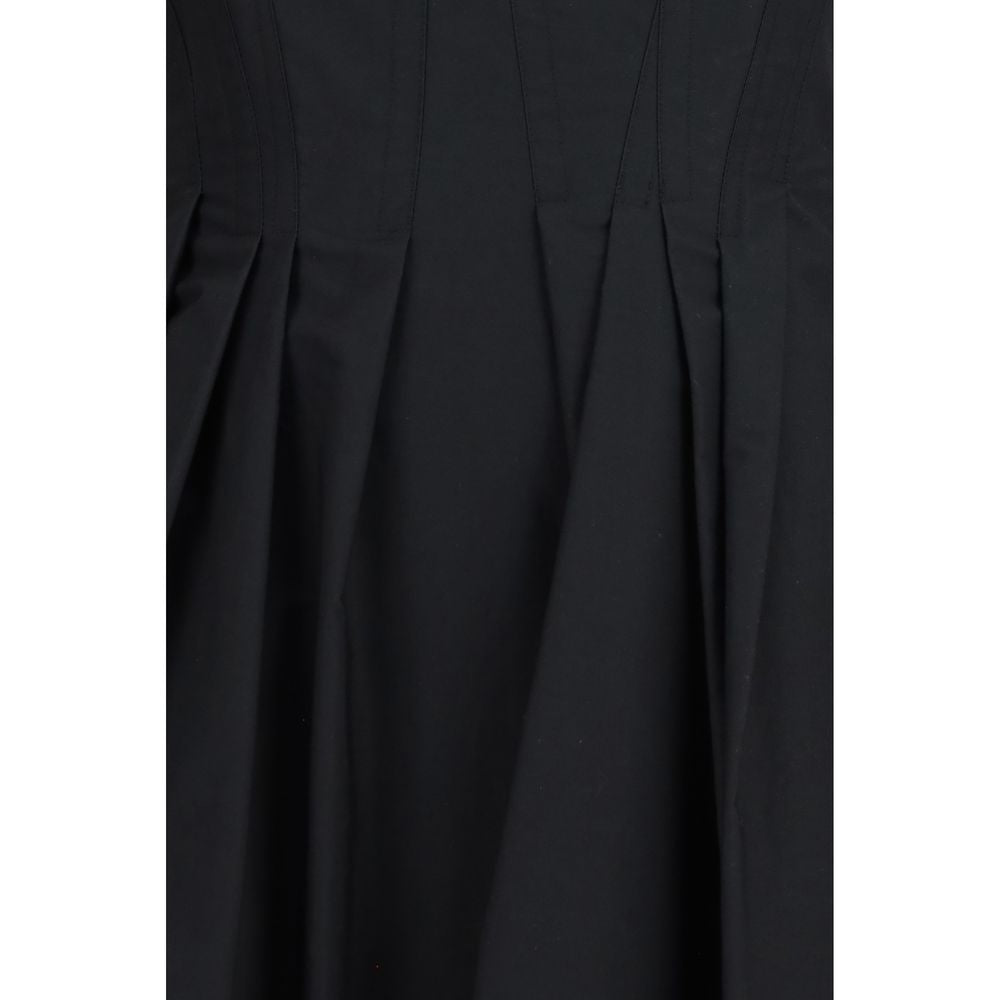 Max Mara Black Cotton Casual Dress | Regal Royce