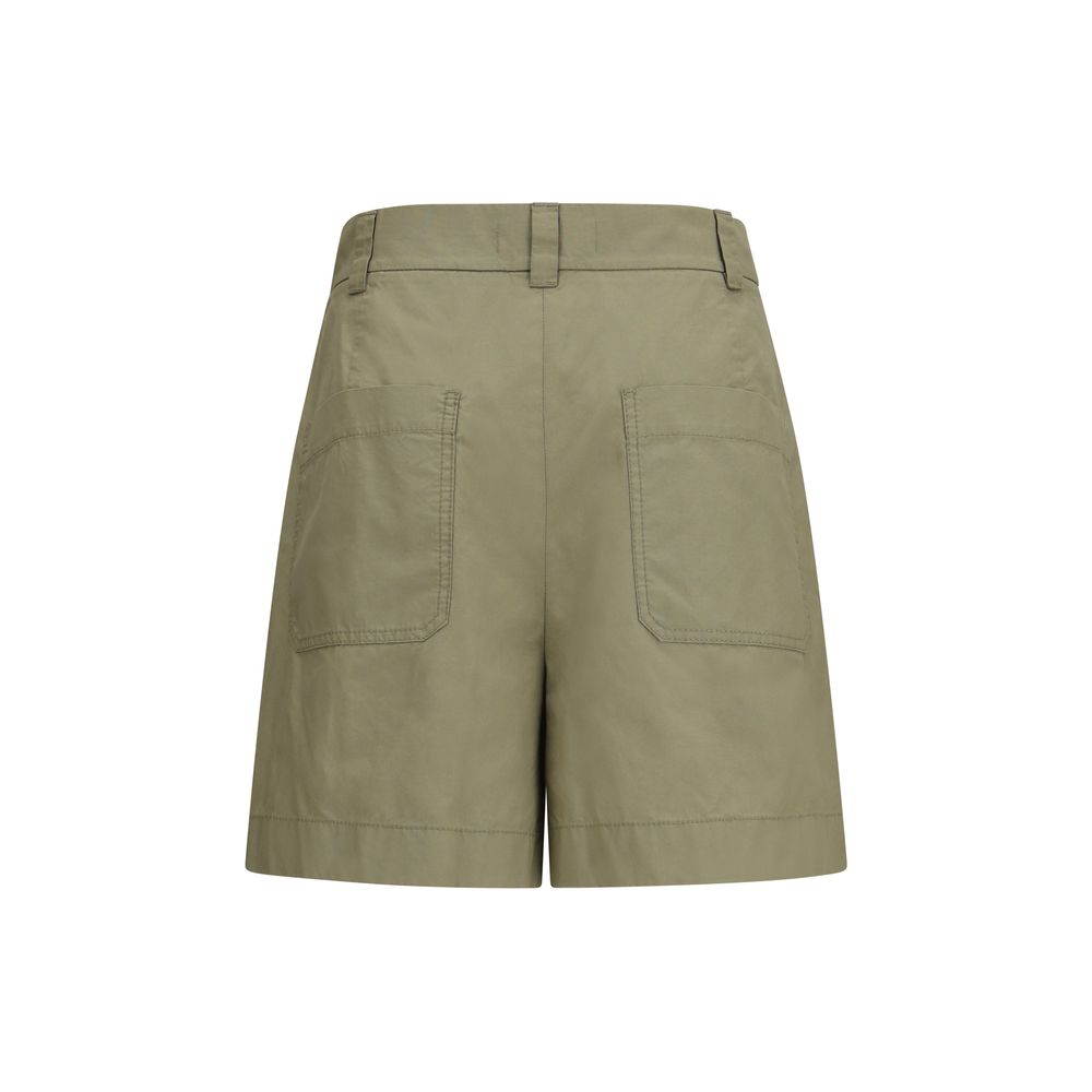 Max Mara Bicolor Cotton Bermuda Shorts | Regal Royce