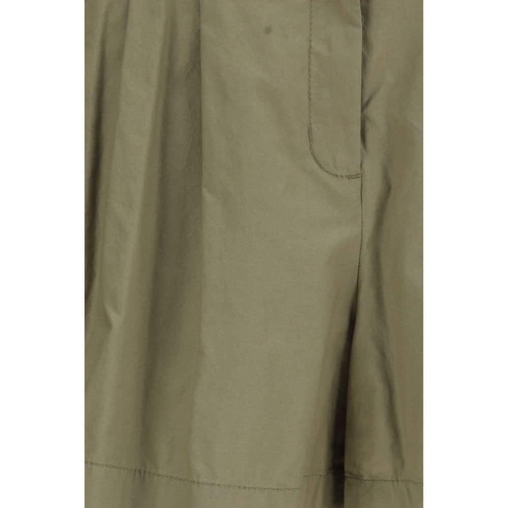 Max Mara Bicolor Cotton Bermuda Shorts | Regal Royce