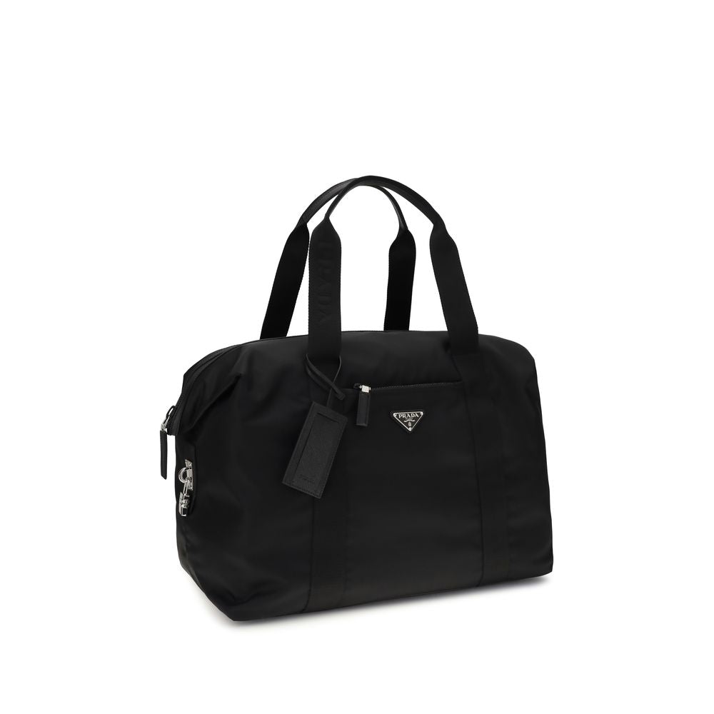 Prada Black Recycled Polyamide Luggage And Travel | Regal Royce