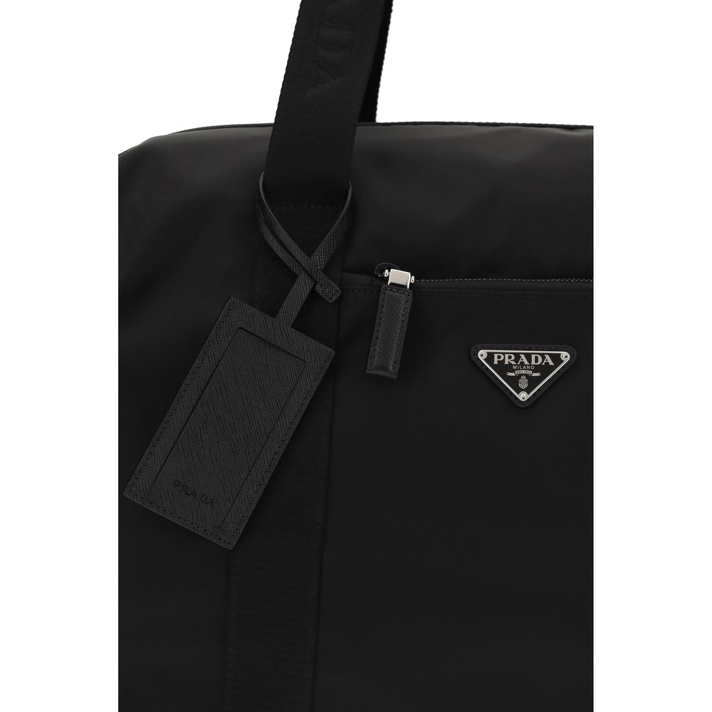 Prada Black Recycled Polyamide Luggage And Travel | Regal Royce