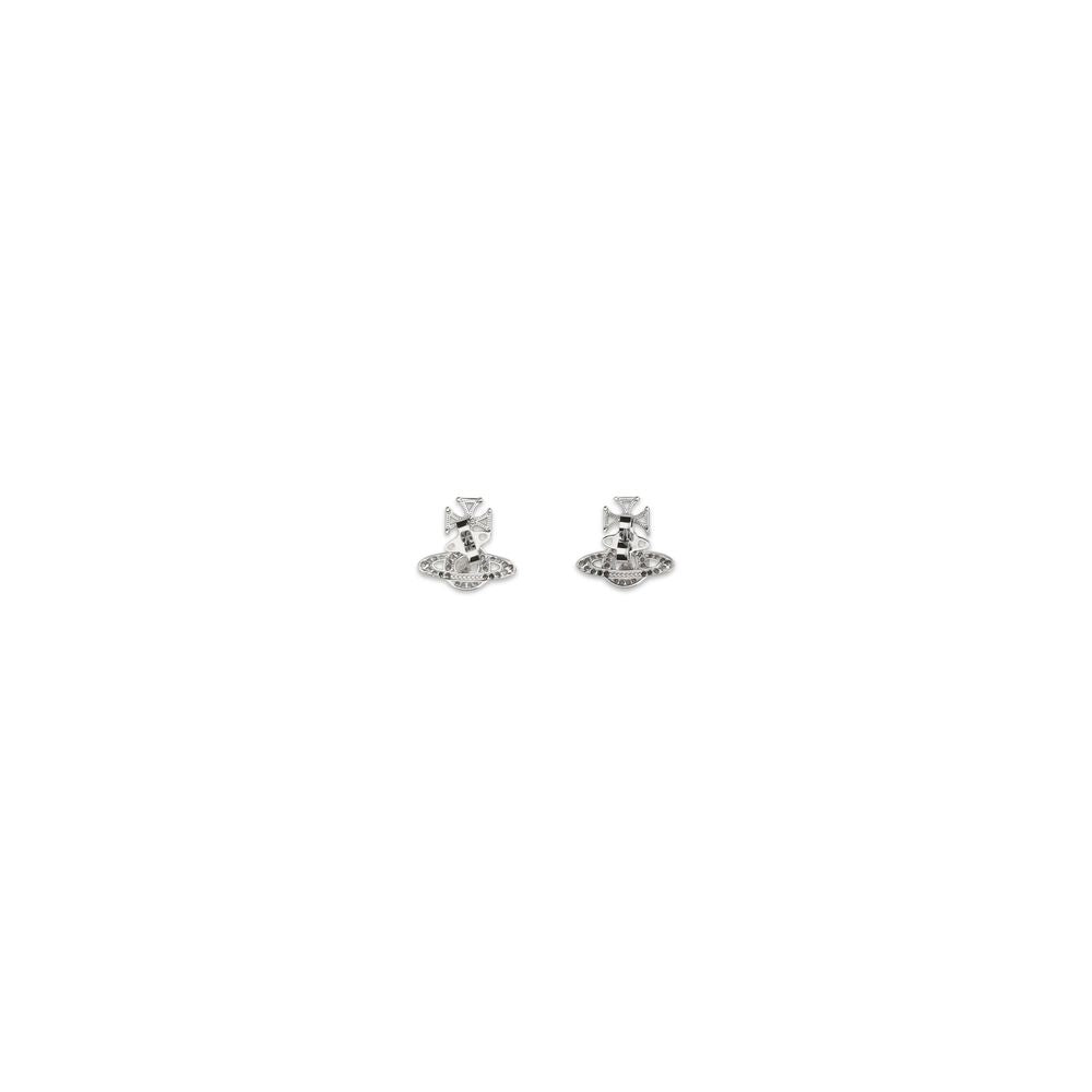 Vivienne Westwood Silver Metal Earrings | Regal Royce