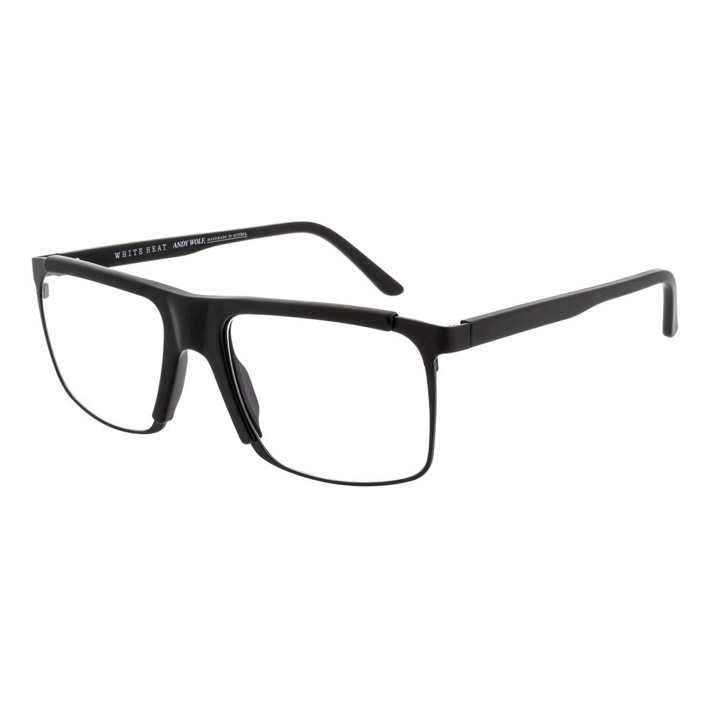 Andy Wolf Black Metal Glasses (Frames) | Regal Royce