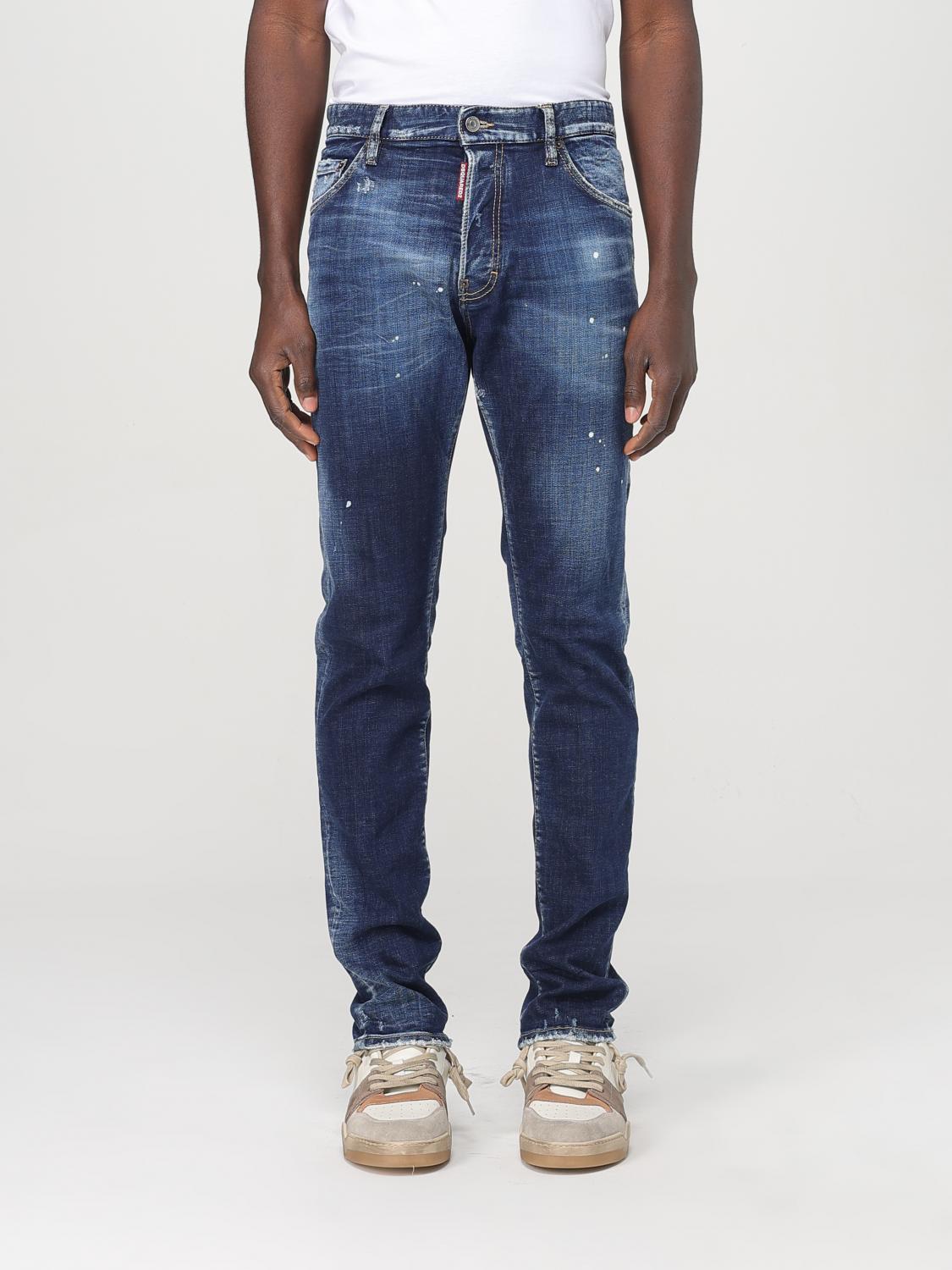 Dsquared² Blue Denim Relaxed Fit Jeans | Regal Royce
