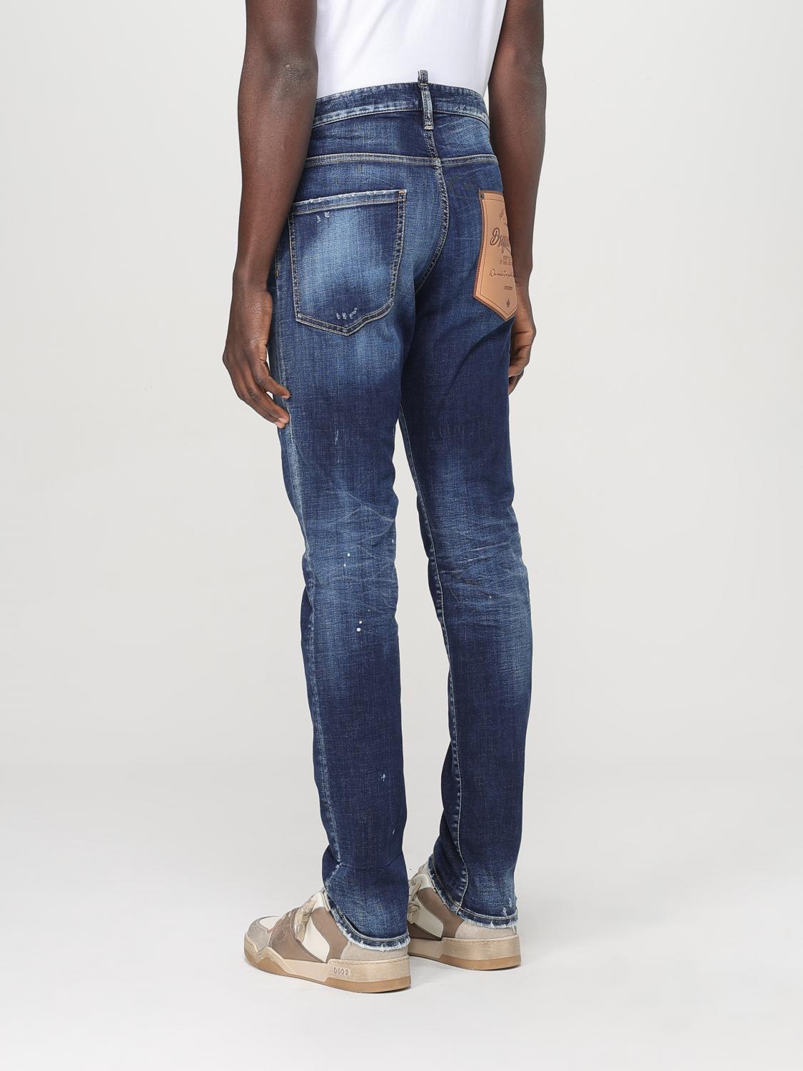 Dsquared² Blue Denim Relaxed Fit Jeans | Regal Royce