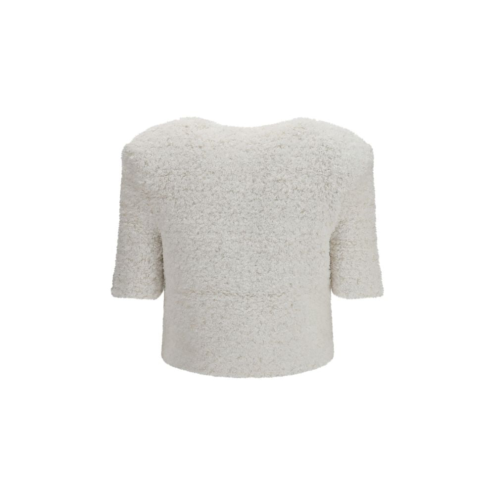 Balmain White Polyamide Cardigan | Regal Royce