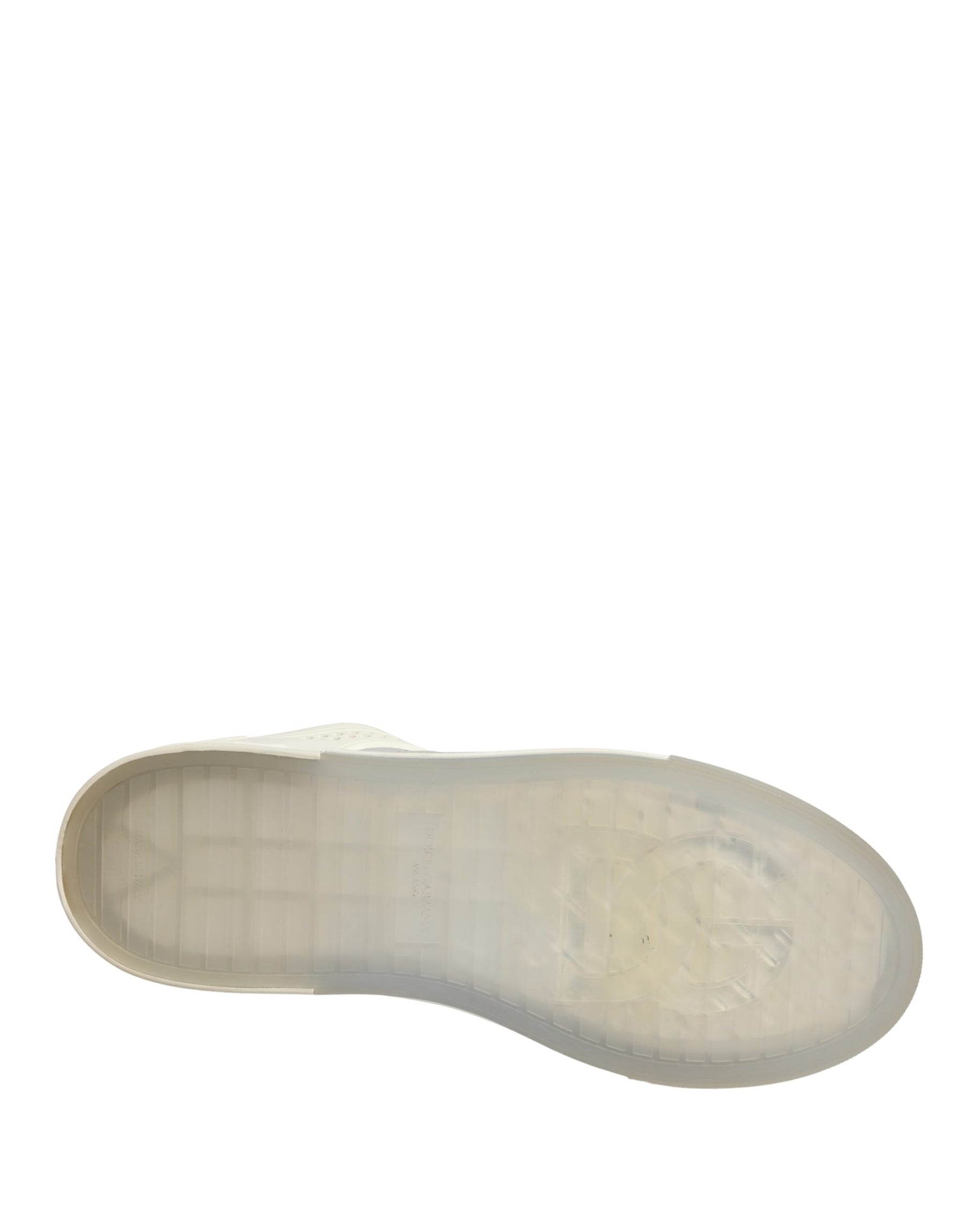 Dolce & Gabbana White Low Top Custom 2.Zero Sneakers Shoes | Regal Royce