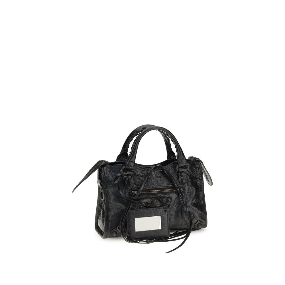 Balenciaga Black Lamb Leather Shoulder Bag | Regal Royce