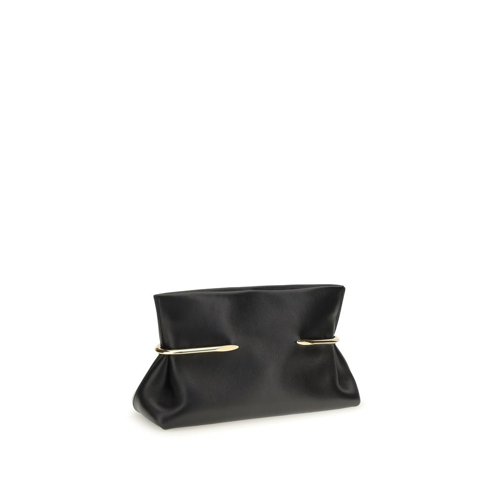 Givenchy Black Napa Leather / Calf Bos Taurus Clutch Bag | Regal Royce