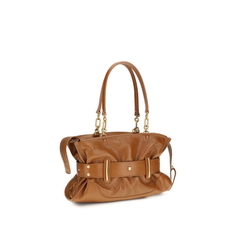 Balmain Brown Calf Leather Bos Taurus Handbag | Regal Royce