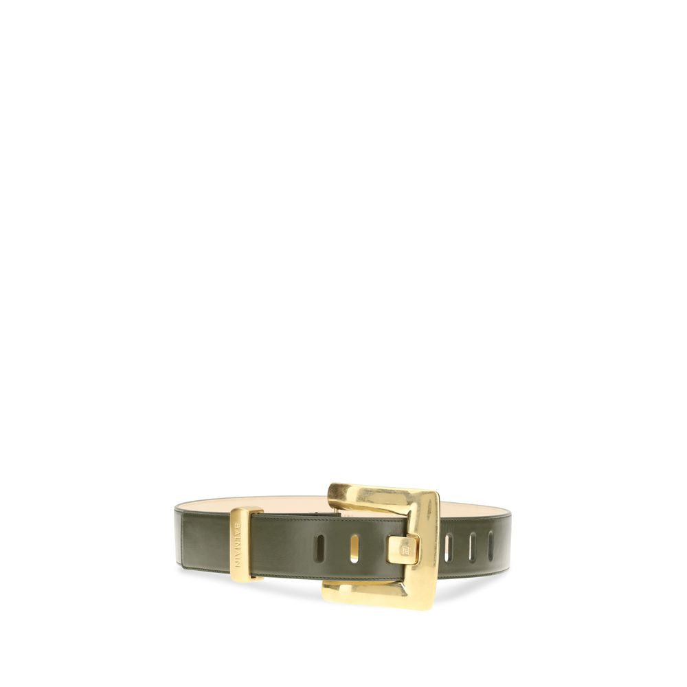 Balmain Bicolor Calf Leather Bos Taurus Regular Belt | Regal Royce